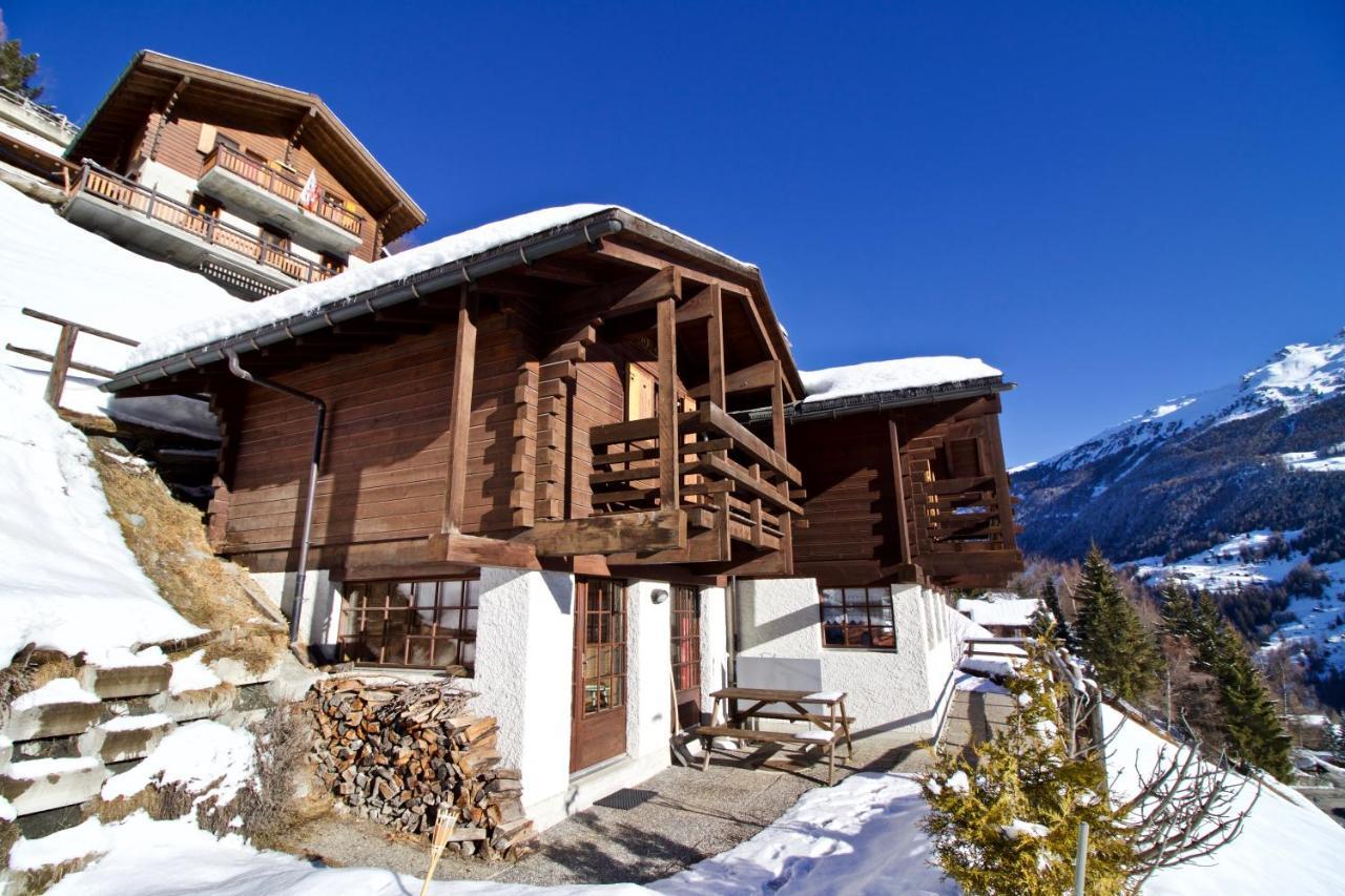 Chalet Abraxas With Astonishing View - Grimentz Villa Exterior photo