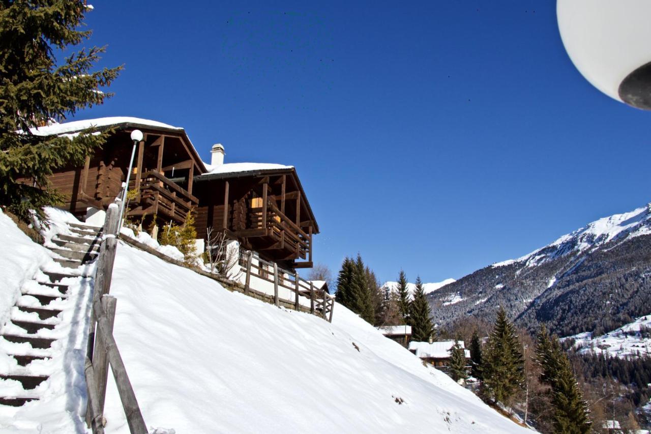 Chalet Abraxas With Astonishing View - Grimentz Villa Exterior photo