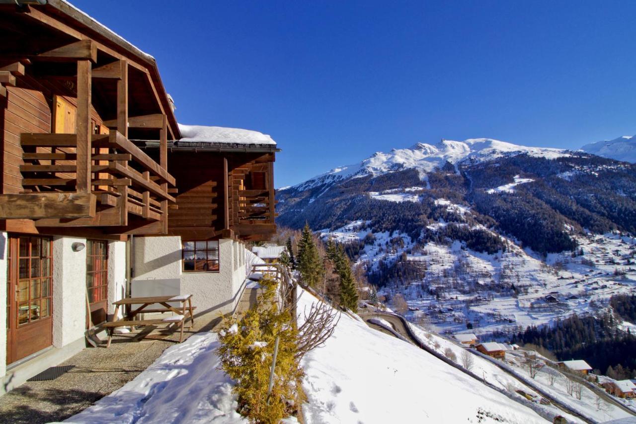 Chalet Abraxas With Astonishing View - Grimentz Villa Exterior photo
