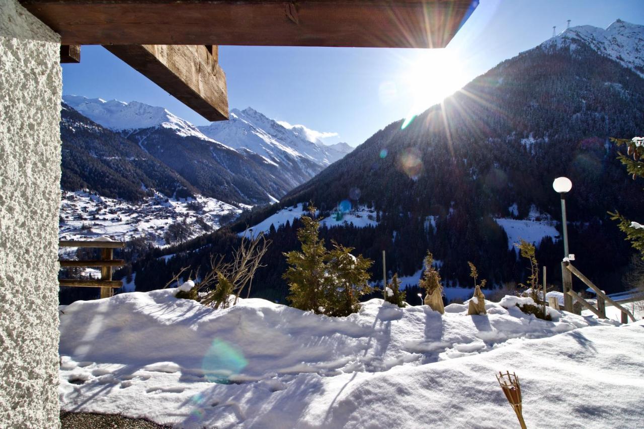 Chalet Abraxas With Astonishing View - Grimentz Villa Exterior photo