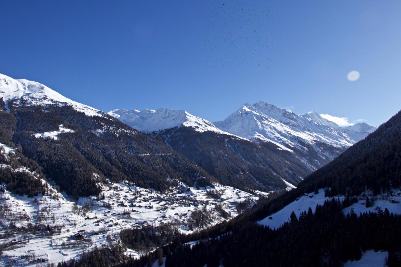 Chalet Abraxas With Astonishing View - Grimentz Villa Exterior photo